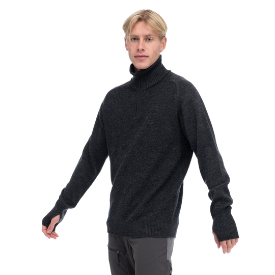 Ulriken Light Merino Jumper Men - Dark Shadow Grey