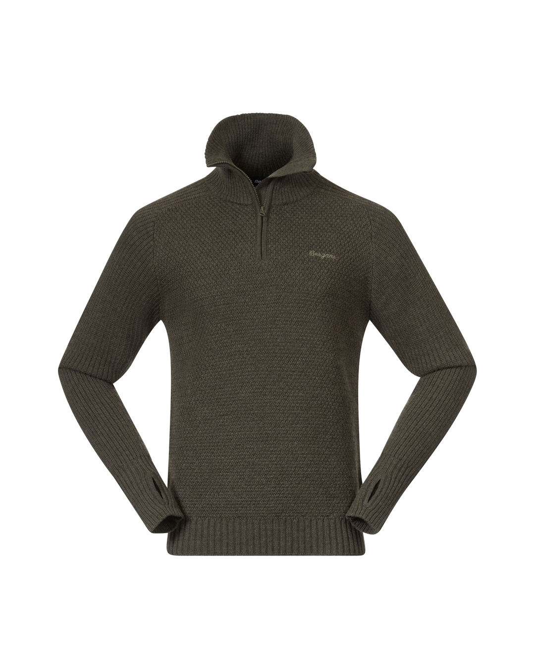 Ulriken Jumper Men - Dark Green Mud