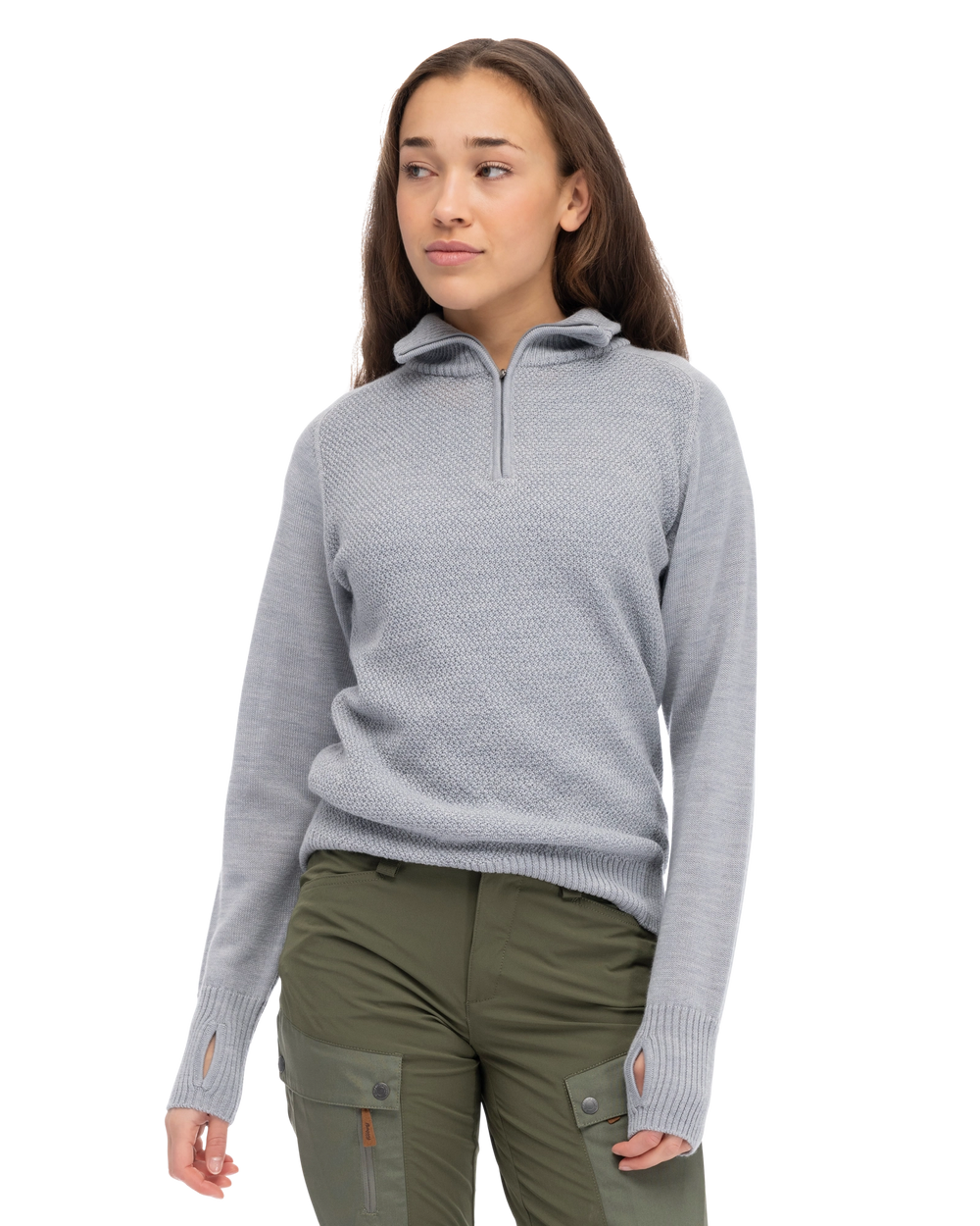 Ulriken Light Merino Jumper Women - Magnesium Grey