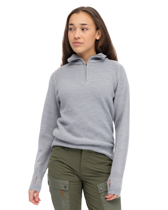 Ulriken Light Merino Jumper Women - Magnesium Grey