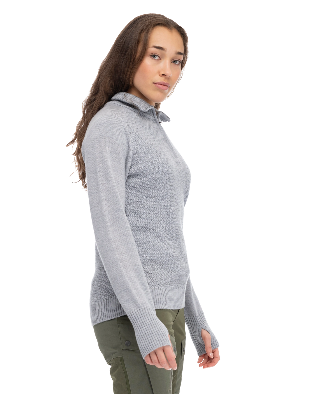 Ulriken Light Merino Jumper Women - Magnesium Grey