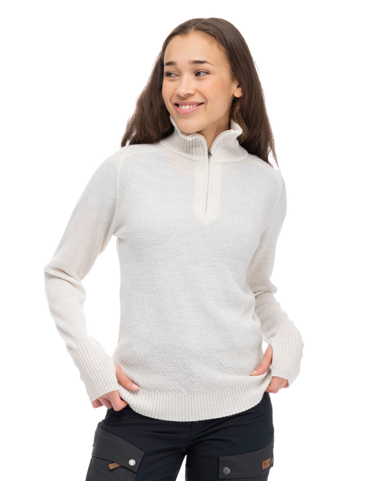 Ulriken Light Merino Jumper Women - Vanilla White