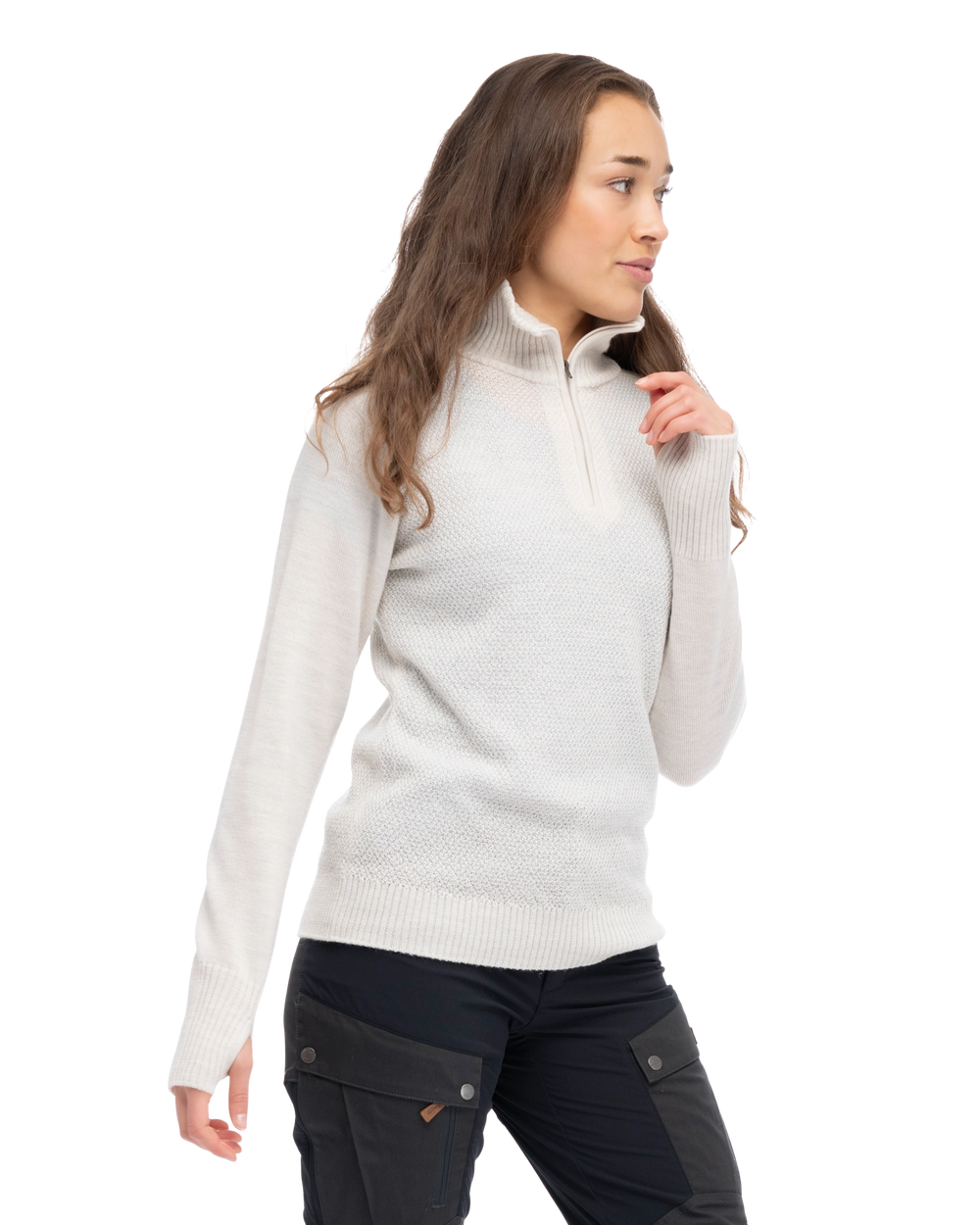 Ulriken Light Merino Jumper Women - Vanilla White