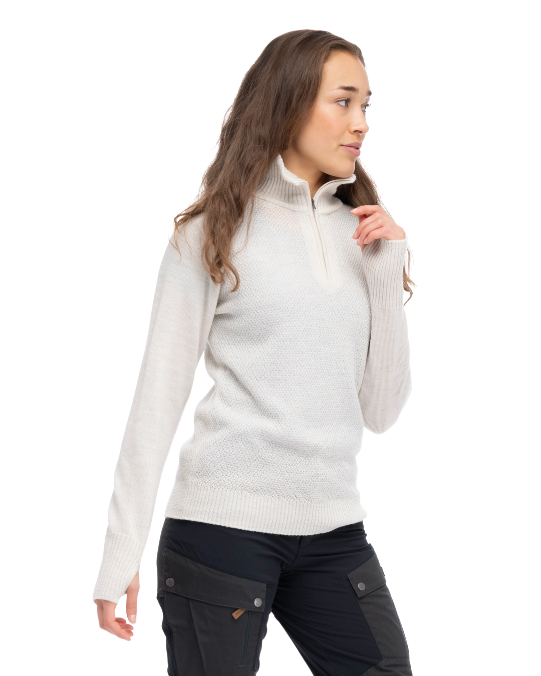Ulriken Light Merino Jumper Women - Vanilla White