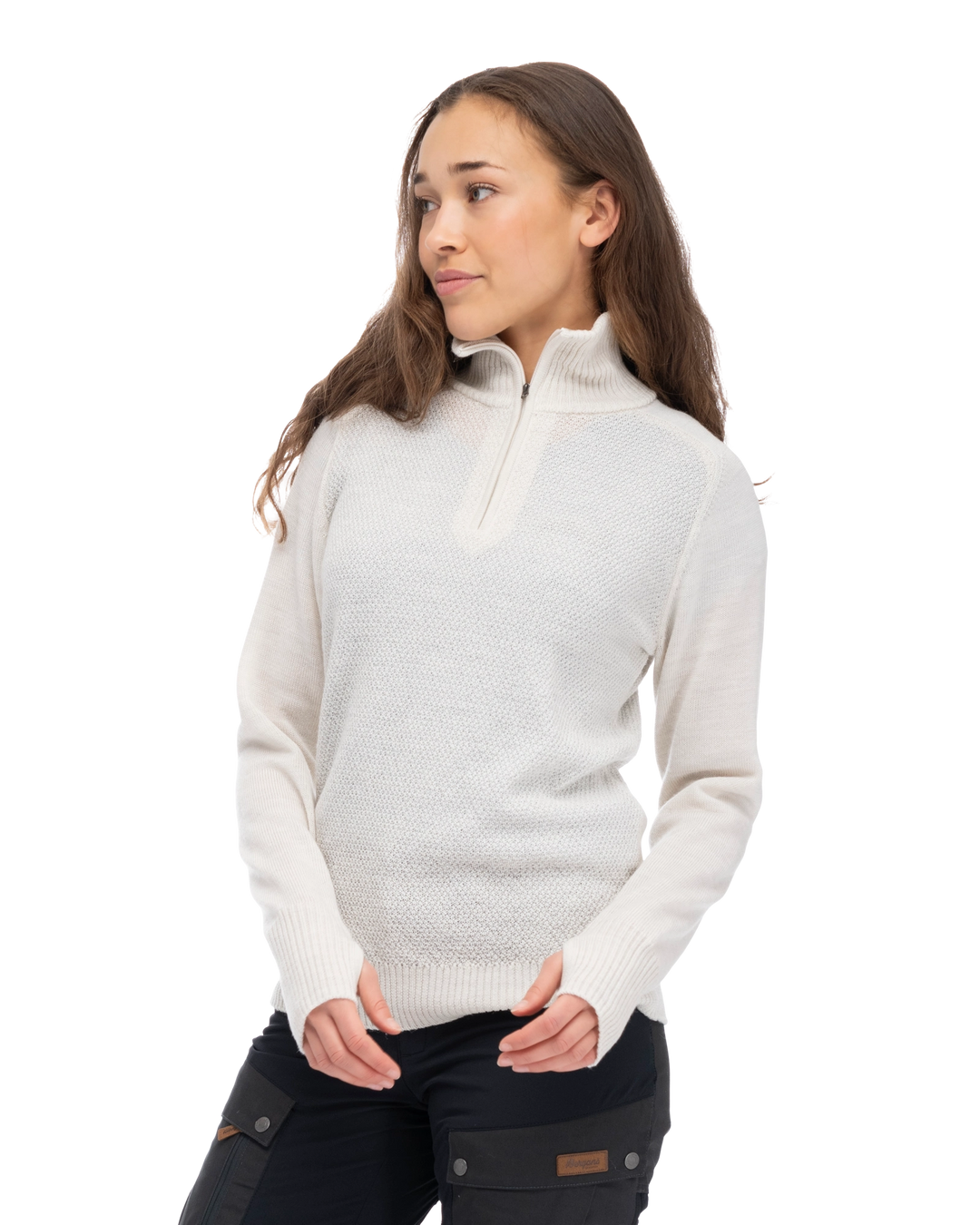 Ulriken Light Merino Jumper Women - Vanilla White