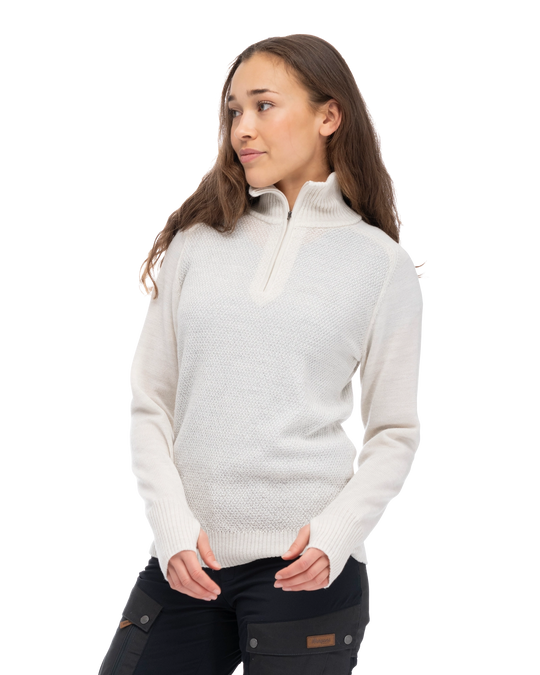 Ulriken Light Merino Jumper Women - Vanilla White