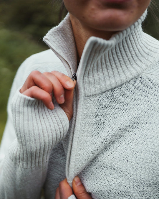 Ulriken Light Merino Jumper Women - Vanilla White